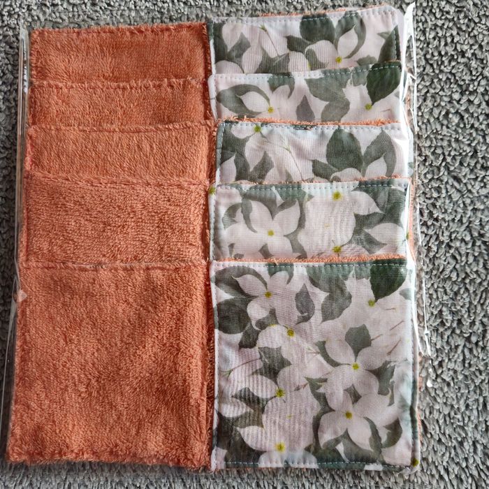 10 lingettes lavables 12x12 cm - photo numéro 2