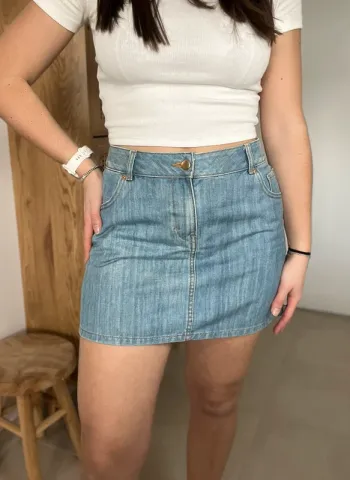 Jupe en jean H&M