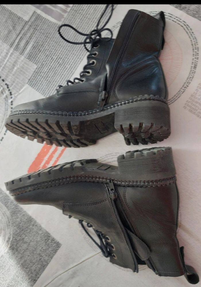 Bottines  noire 37 - photo numéro 8
