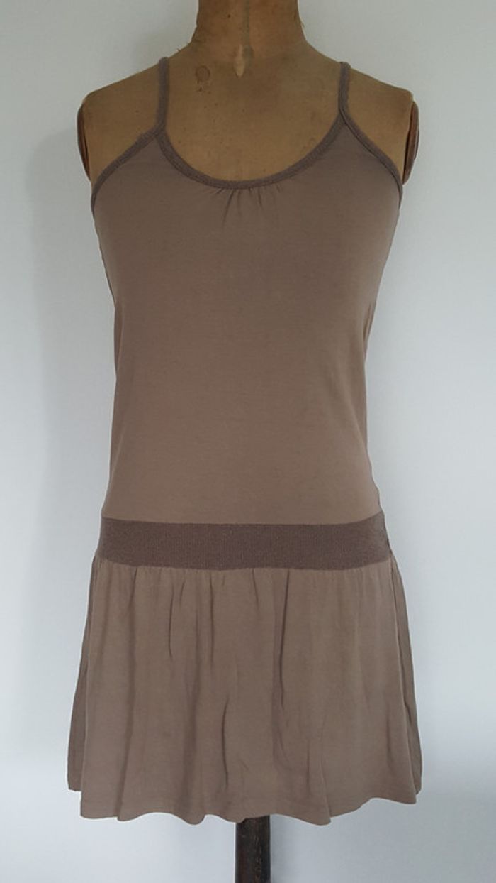 Robe d'été couleur taupe 38 - photo numéro 2
