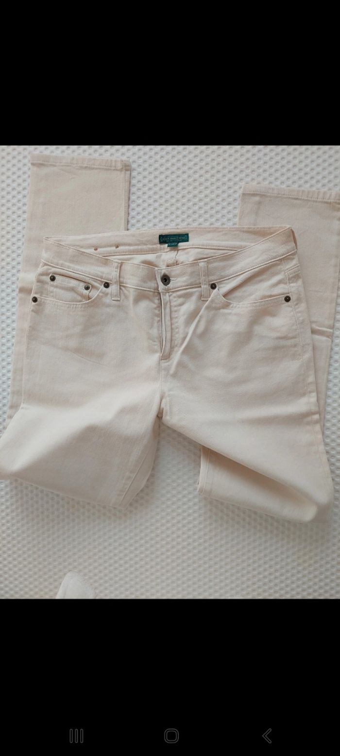 Pantalon femme beige Ralph Lauren