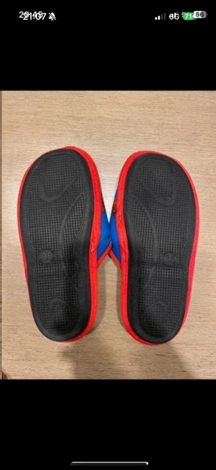 Chaussons garçon Spiderman - photo numéro 9