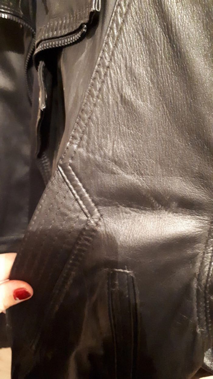 Manteau cuir cuirlor XL - photo numéro 6