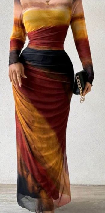 Robe longue shein S