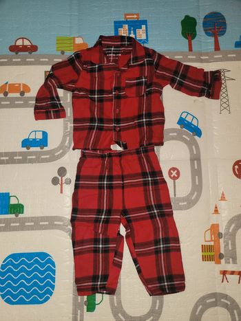 Pyjama 2 pièces noel  12 mois