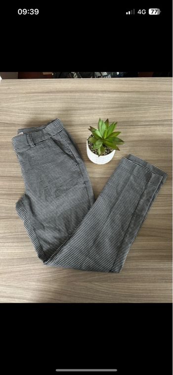 Pantalon à carreaux lady blush