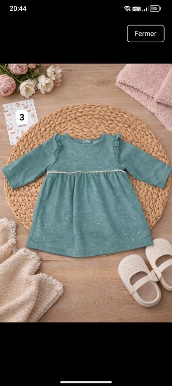 🌸🐻👧Jolie robe obaïbi 🌸