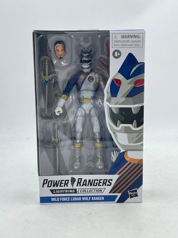 Coffret figurine Power Rangers Lightning collection Wild Force Lunar Wolf Ranger Hasbro neuf