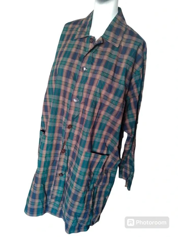 Robe dress vintage retro country cottage core chemisier chemise