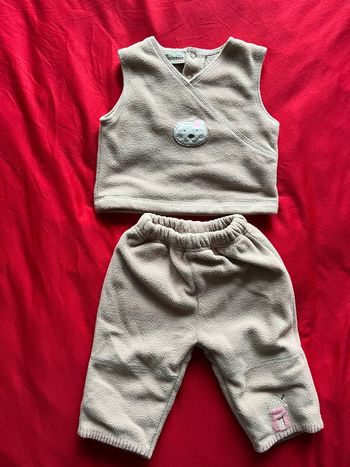 Ensemble pantalon débardeur 12 mois