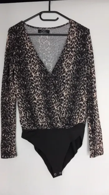 Body imprimé léopard Bershka