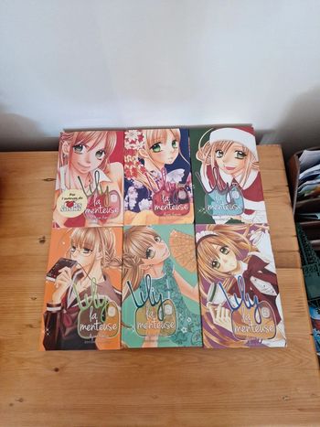 Manga lily la menteuse 6 tomes