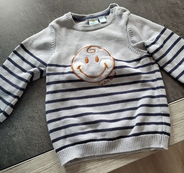 Pull 18 mois Smiley