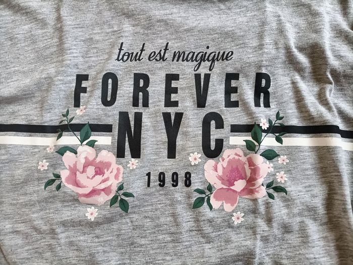 Tee shirt enfant crop-top - photo numéro 2