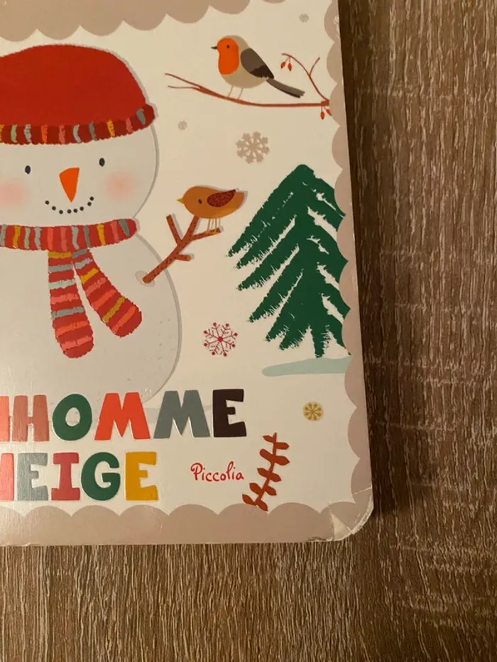 Livre le bonhomme de neige - photo numéro 3