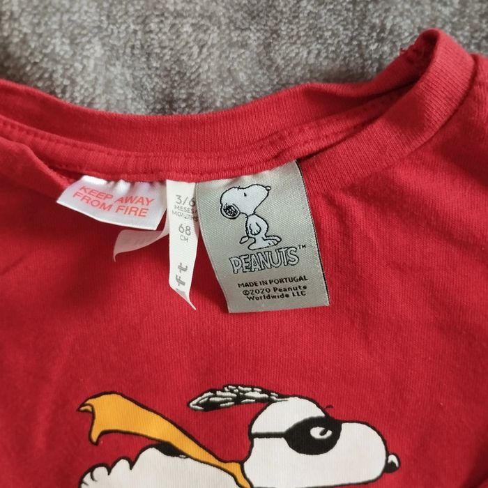 T-shirt Snoopy 3-6 mois - photo numéro 2