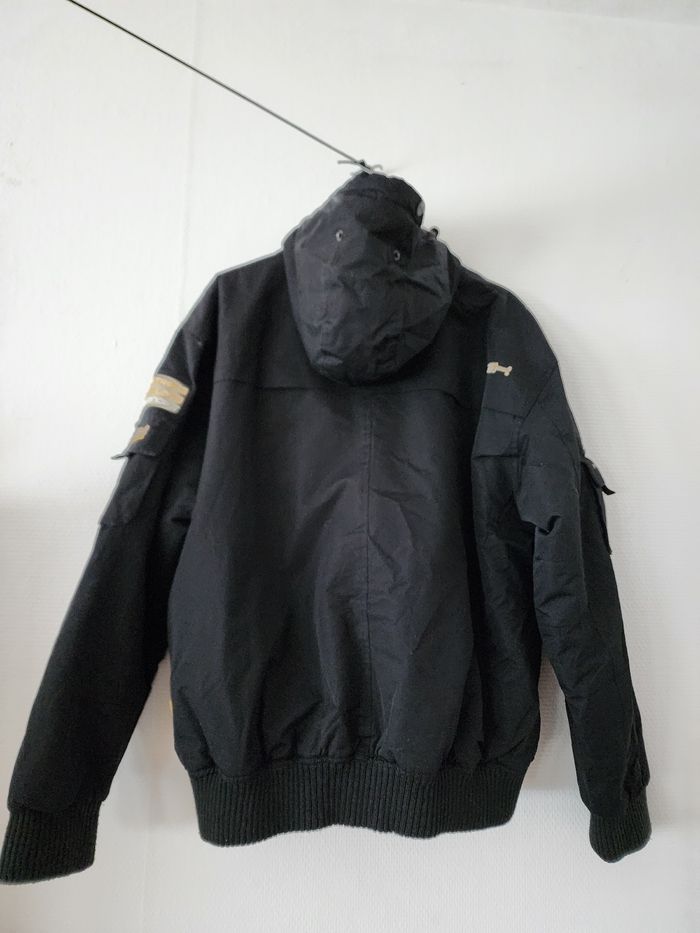 Veste/manteau, très chaud(e), noir(e) pour homme - photo numéro 2