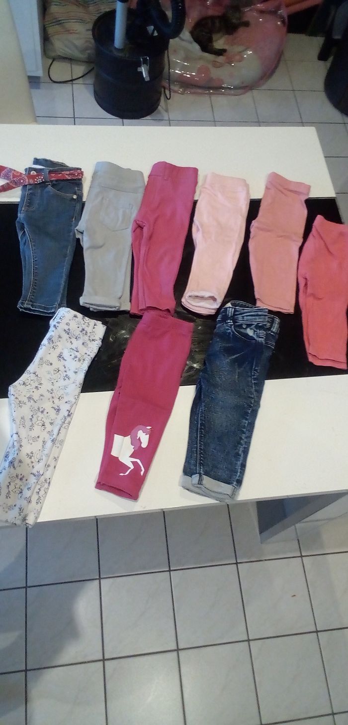Lot pantalon slim