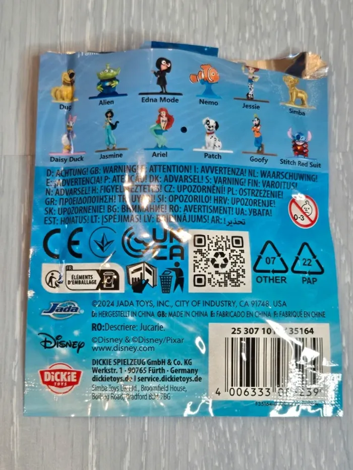 Figurine Disney Nano Metalfigs série 2 Ariel - photo numéro 3