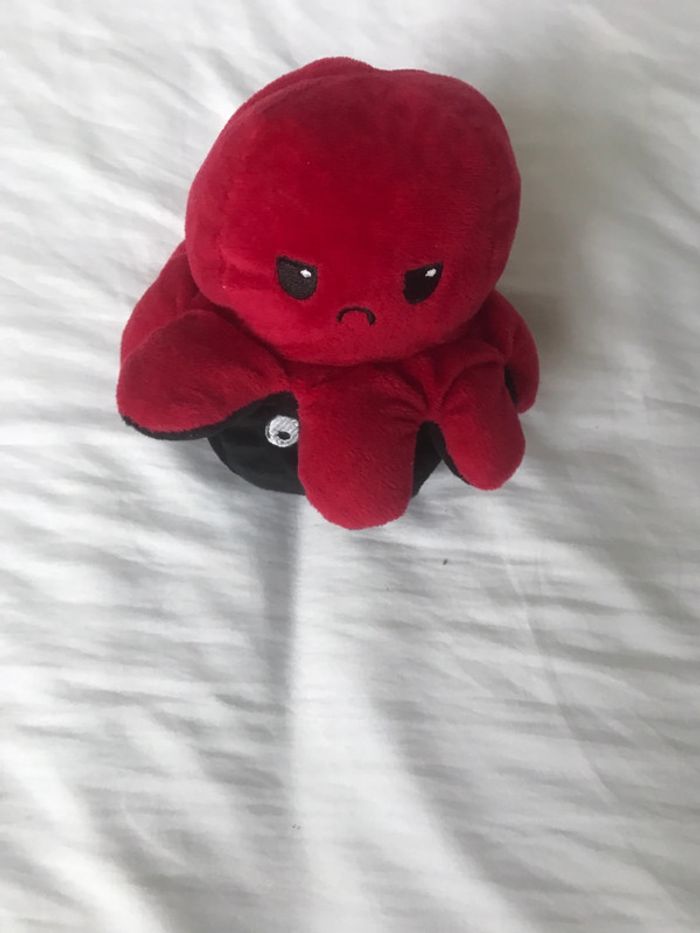 Peluche pieuvre réversible - photo numéro 2