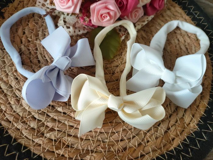 🎀Lot de 3 Bandeaux bébé filles🎀 - photo numéro 2