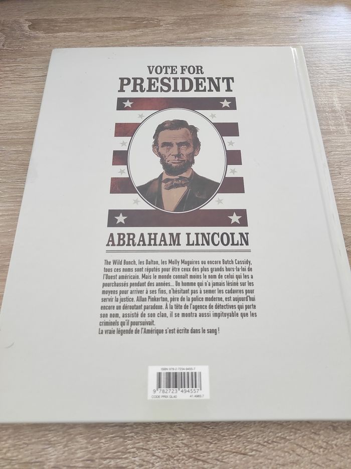 Pinkerton dossier Abraham Lincoln - photo numéro 2