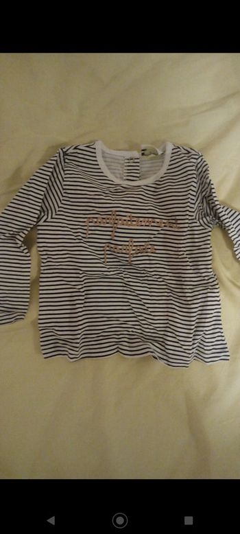 Tee-shirt style marinière Tape à l'oeil