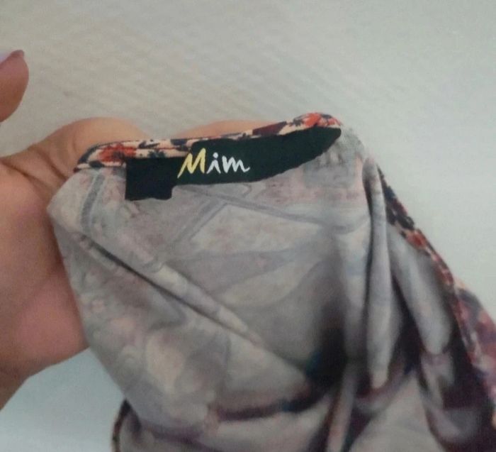 Robe légère manches longues a motifs femme c - photo numéro 5