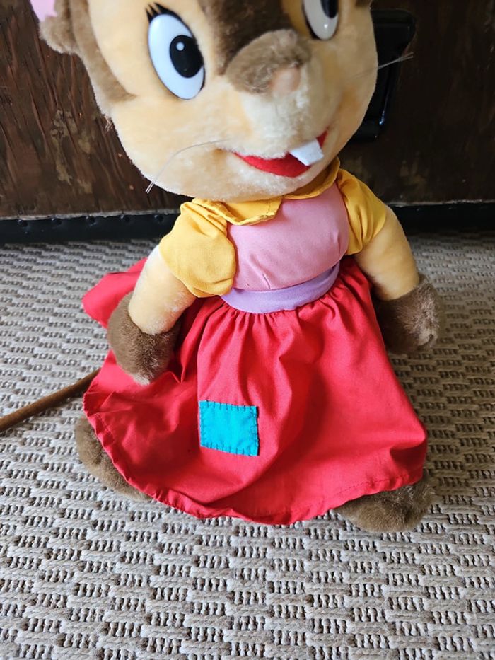 Peluche souris tanya fievel vintage - photo numéro 6