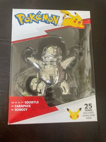 figurine carapuce pokémon 25 ans