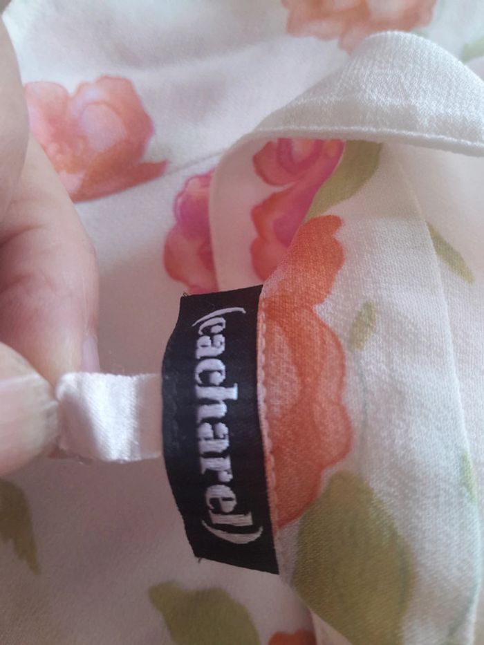 Cacharel vintage chemisier voile taille 38 - photo numéro 7