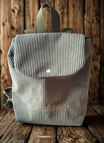 Sac a dos velours