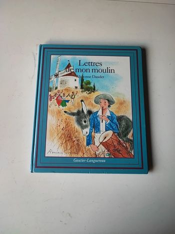 Livre les lettres de mon moulin d'Alphonse Daudet