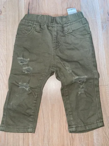Jeans kaki 6-9 mois