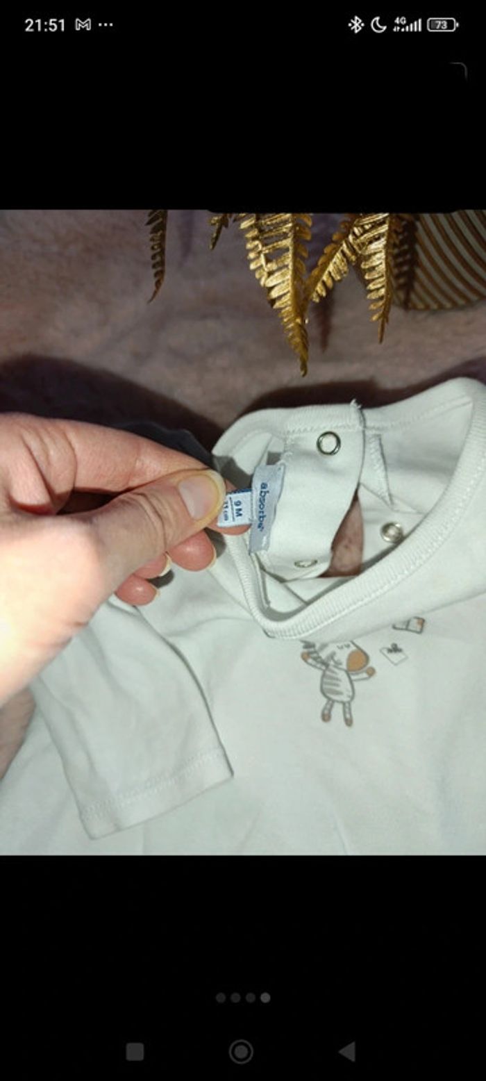 T shirt absorba zèbre - photo numéro 2