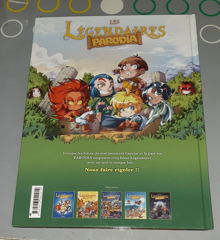 BD les Légendaires Parodia - photo numéro 2