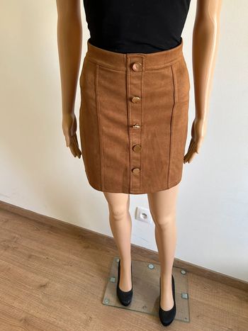 Jupe marron en suédine LolaLiza taille 34 jamais portée