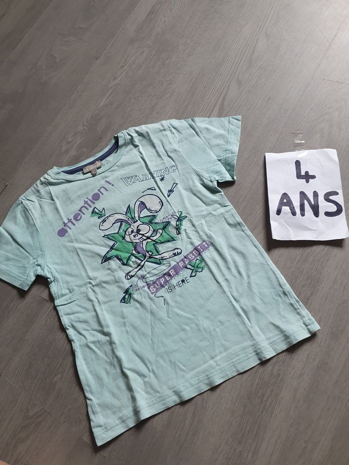 Maillot t-shirt 4ans garçon - photo numéro 2