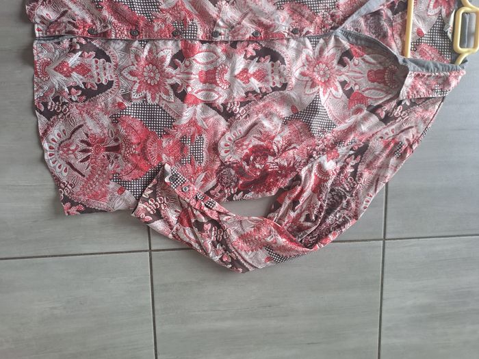 Chemise rose gris my way FER Taille 50 - photo numéro 4