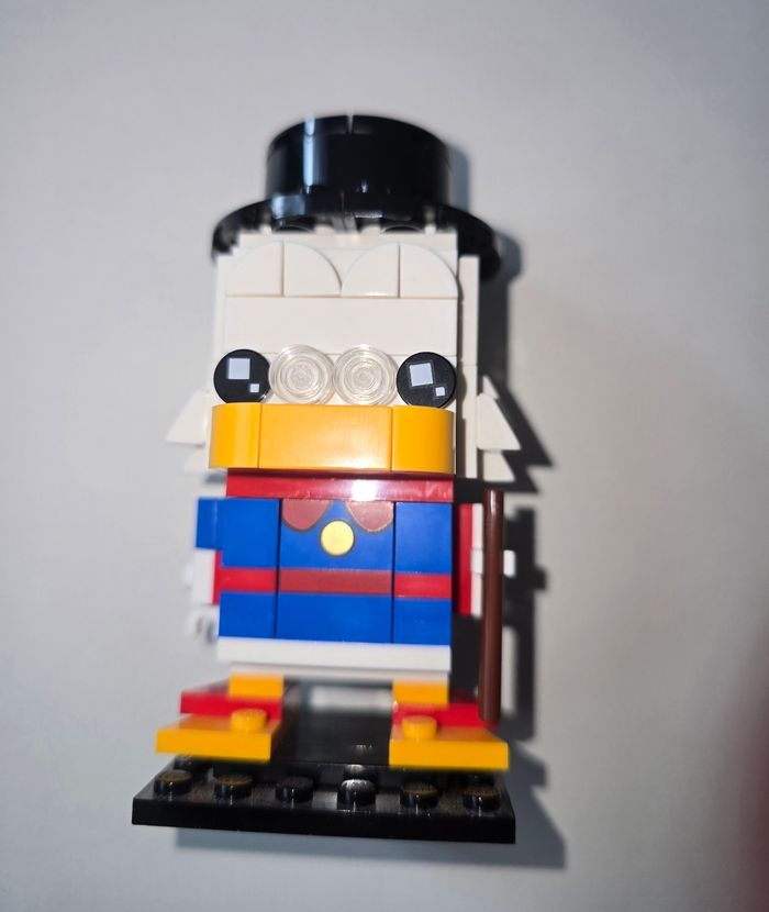Lego brick headz picsou, rire, fifi et loulou disney 127, 128, 129 et 130 avec boite et notices - photo numéro 4