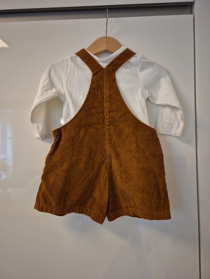 Ensemble salopette 12mois - photo numéro 3