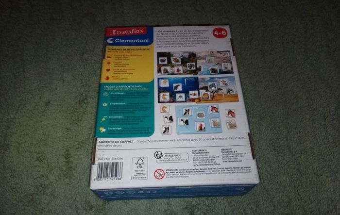 Coffret jeu éducatif où vivent -ils - photo numéro 2