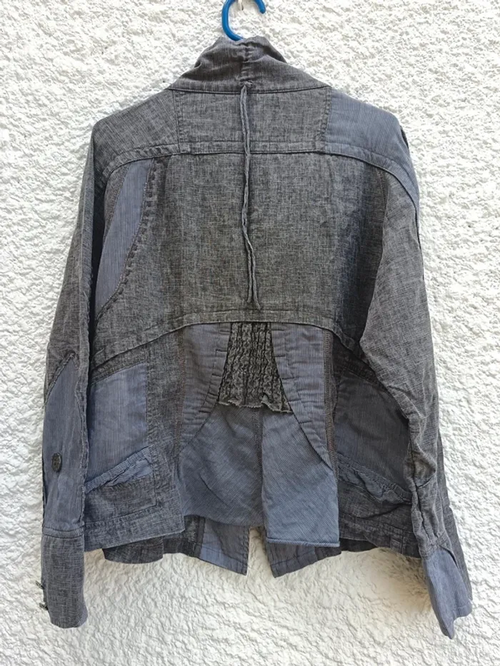 ensemble veste + pantacourt + collier Fille des Sables femme 46 / 48 - photo numรฉro 14