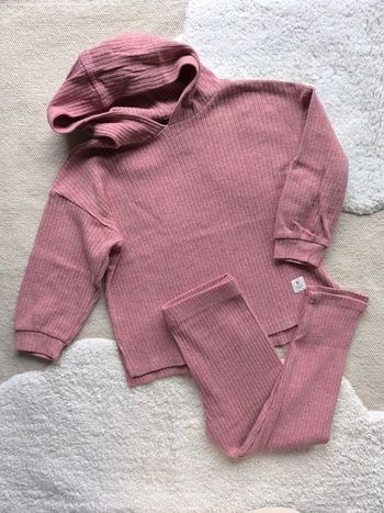 Ensemble côtelé rose / Kiabi / taille 3 ans