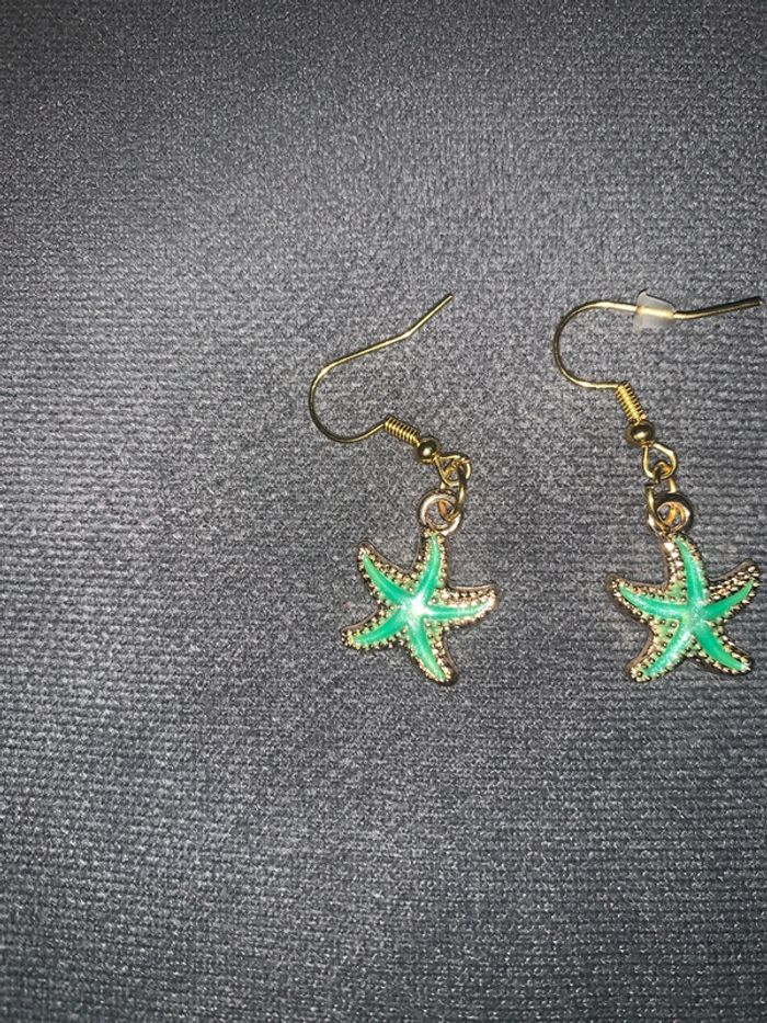boucles etoiles de mer - photo numéro 2