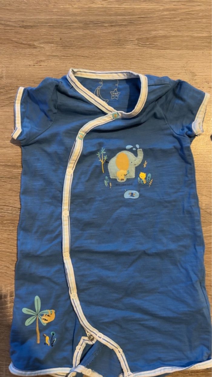 3 combinaisons short sergent major 18 mois - photo numéro 5