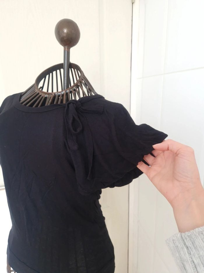 Tee-shirt noir femme machin chose taille S/36 - photo numéro 2