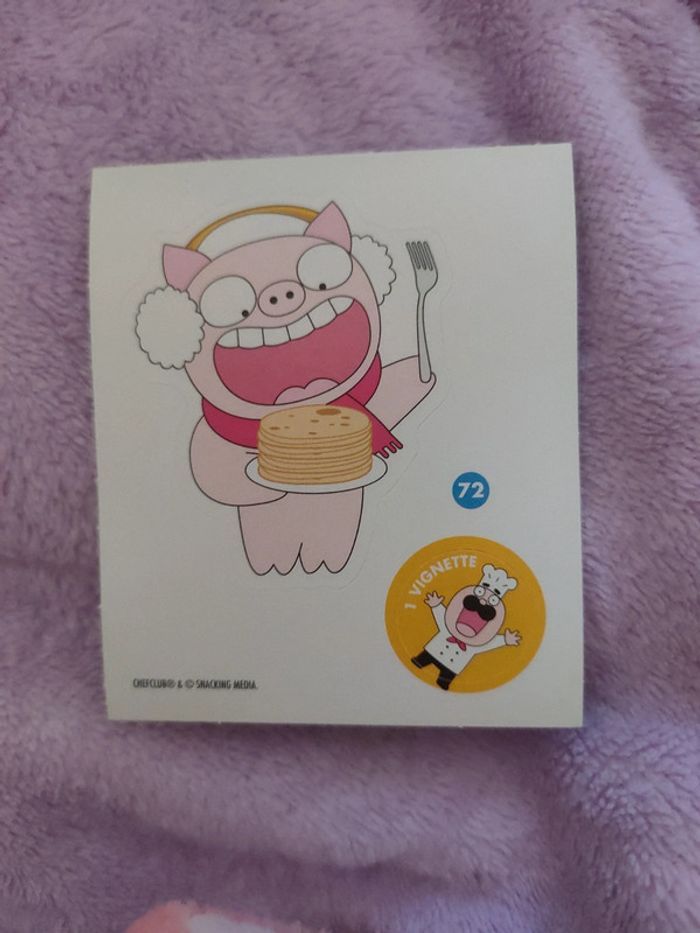 Autocollant chef club amuse toi en cuisine