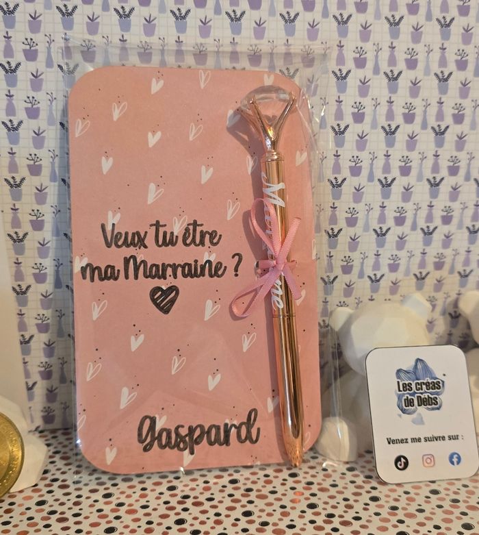 Stylo à personnalisé Marraine