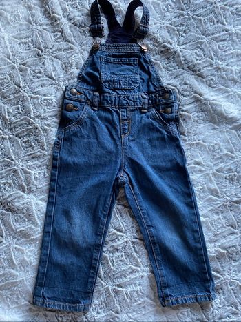 Salopette jean 24 mois neuve